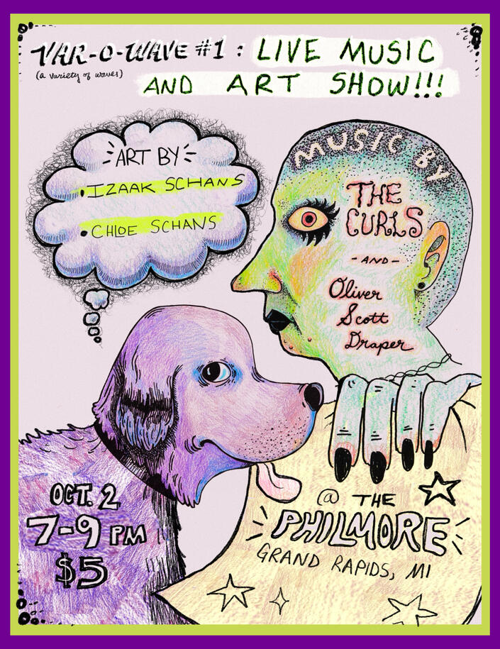 Var-O-Wave #1 gig poster