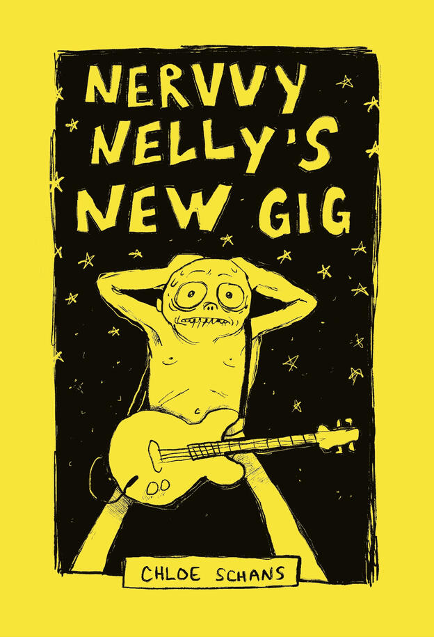 buy a hardcover copy of Nervvy Nelly’s New Gig! (links to Barnes &amp; Noble)